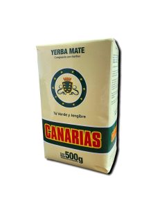   Canarias - Té Verde y Jengibre "Zöld Teás, enyhén Gyömbéres Maté" [Uruguay]