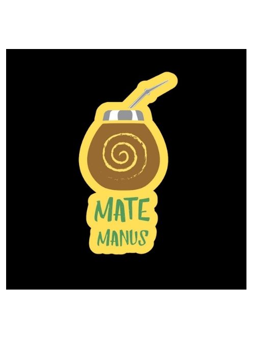 Mate Manus logo matrica